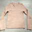 Rippstrick Pullover Langarm 38