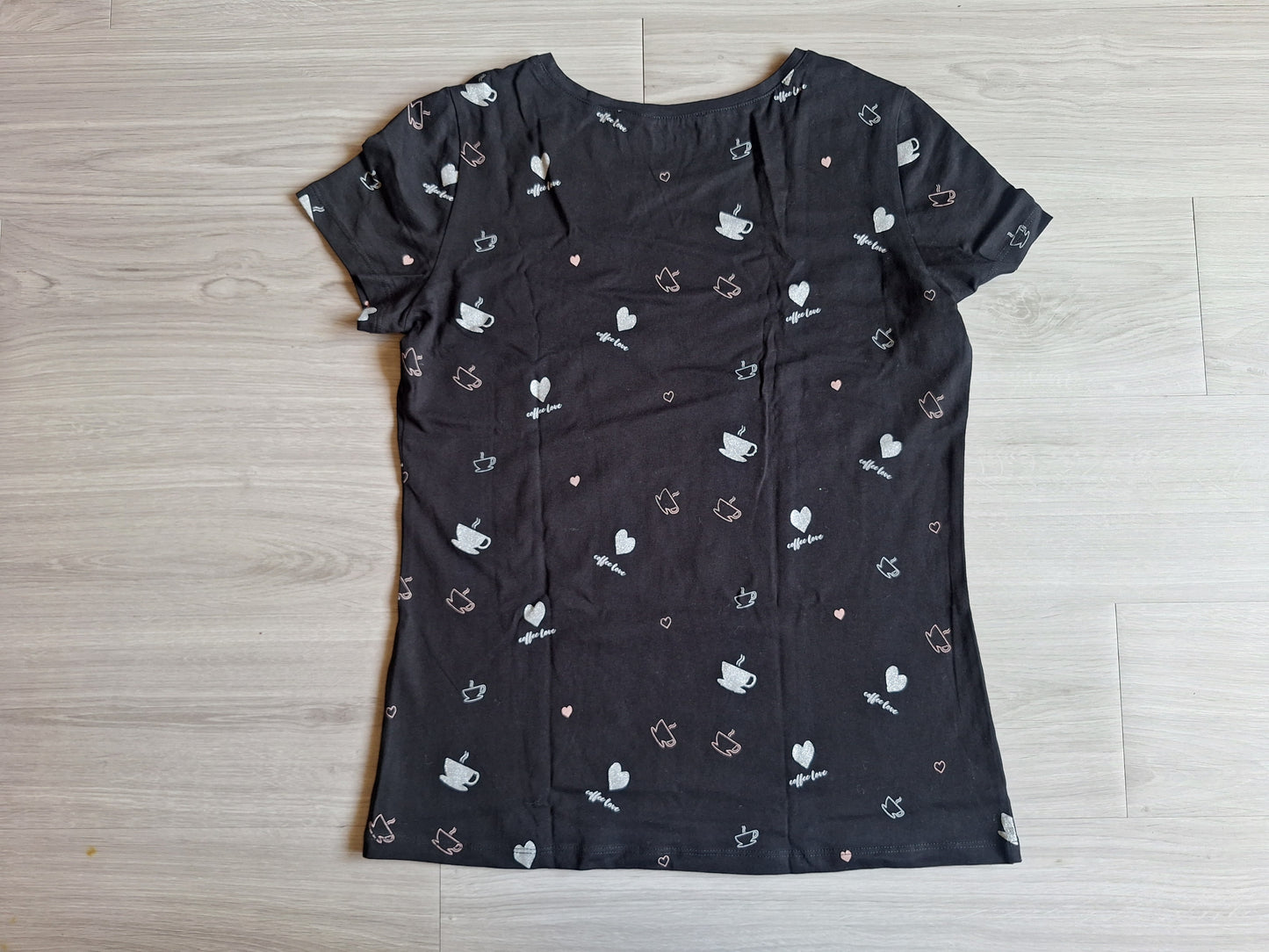 Orsay T-Shirt Kaffeeprint 36