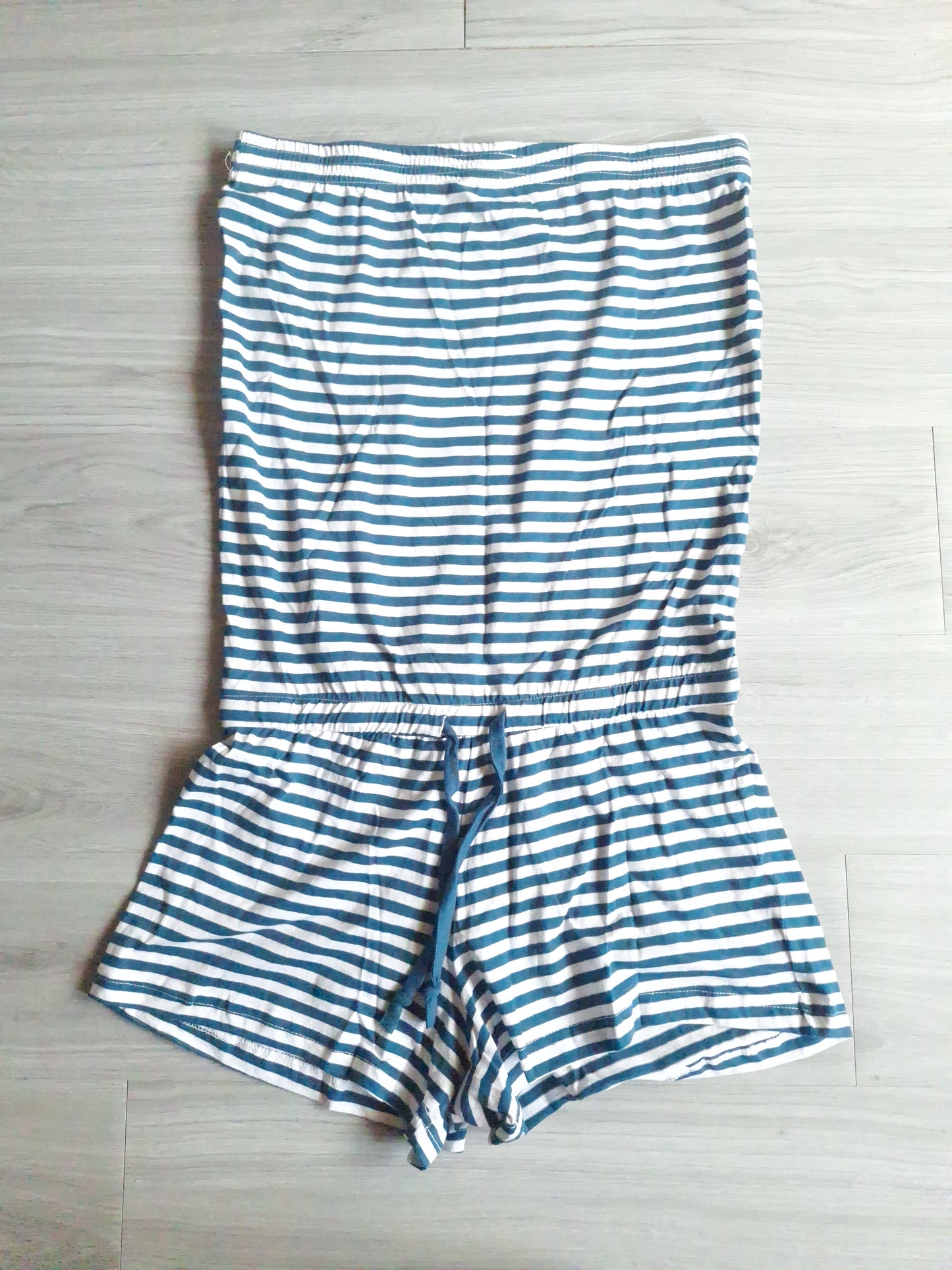 Blue Motion Bandeau Jumpsuit 36