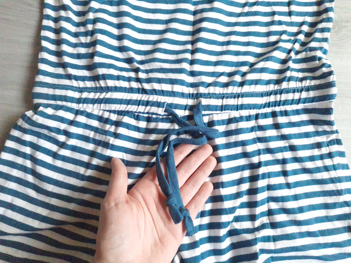 Blue Motion Bandeau Jumpsuit 36