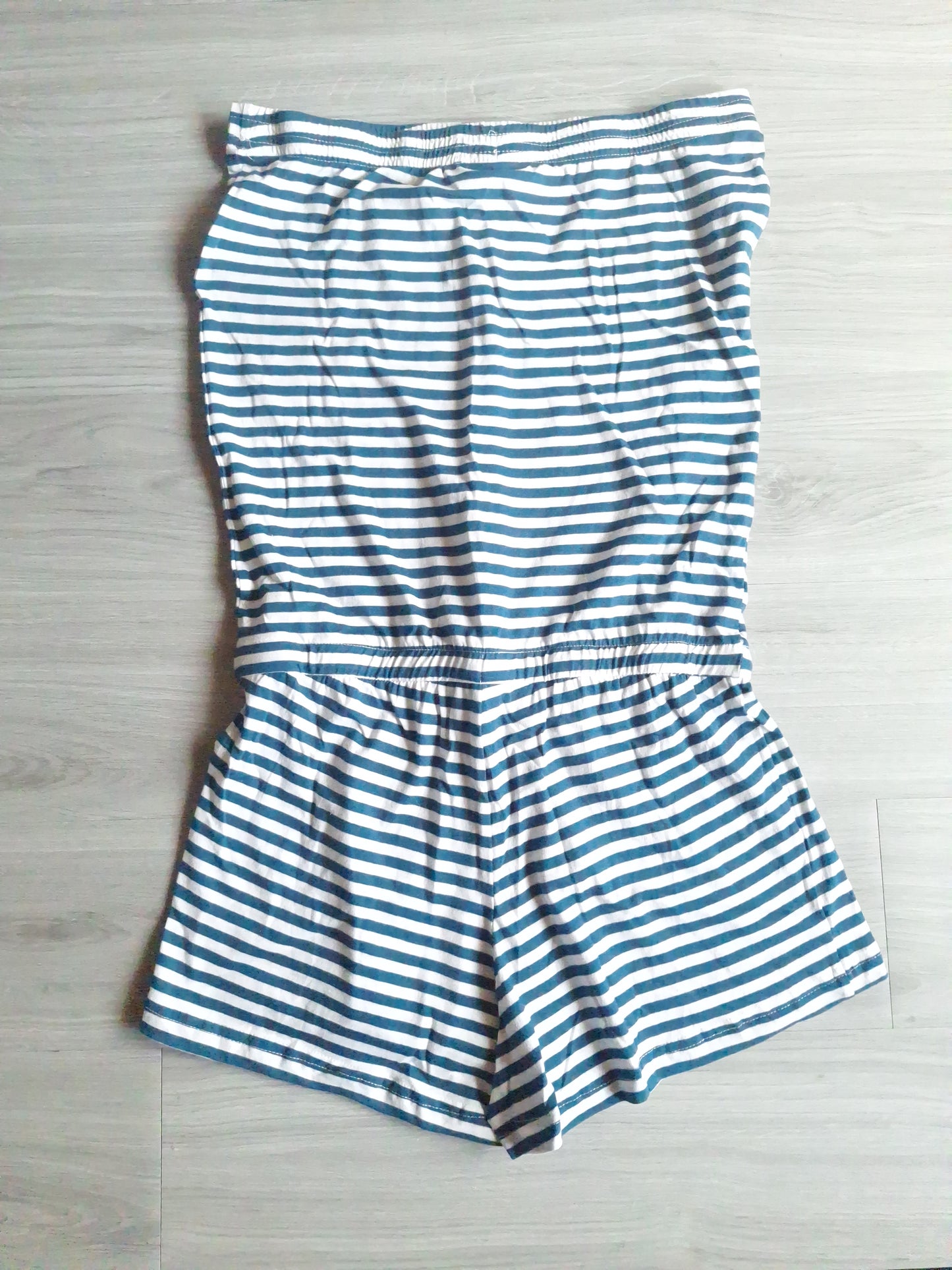 Blue Motion Bandeau Jumpsuit 36