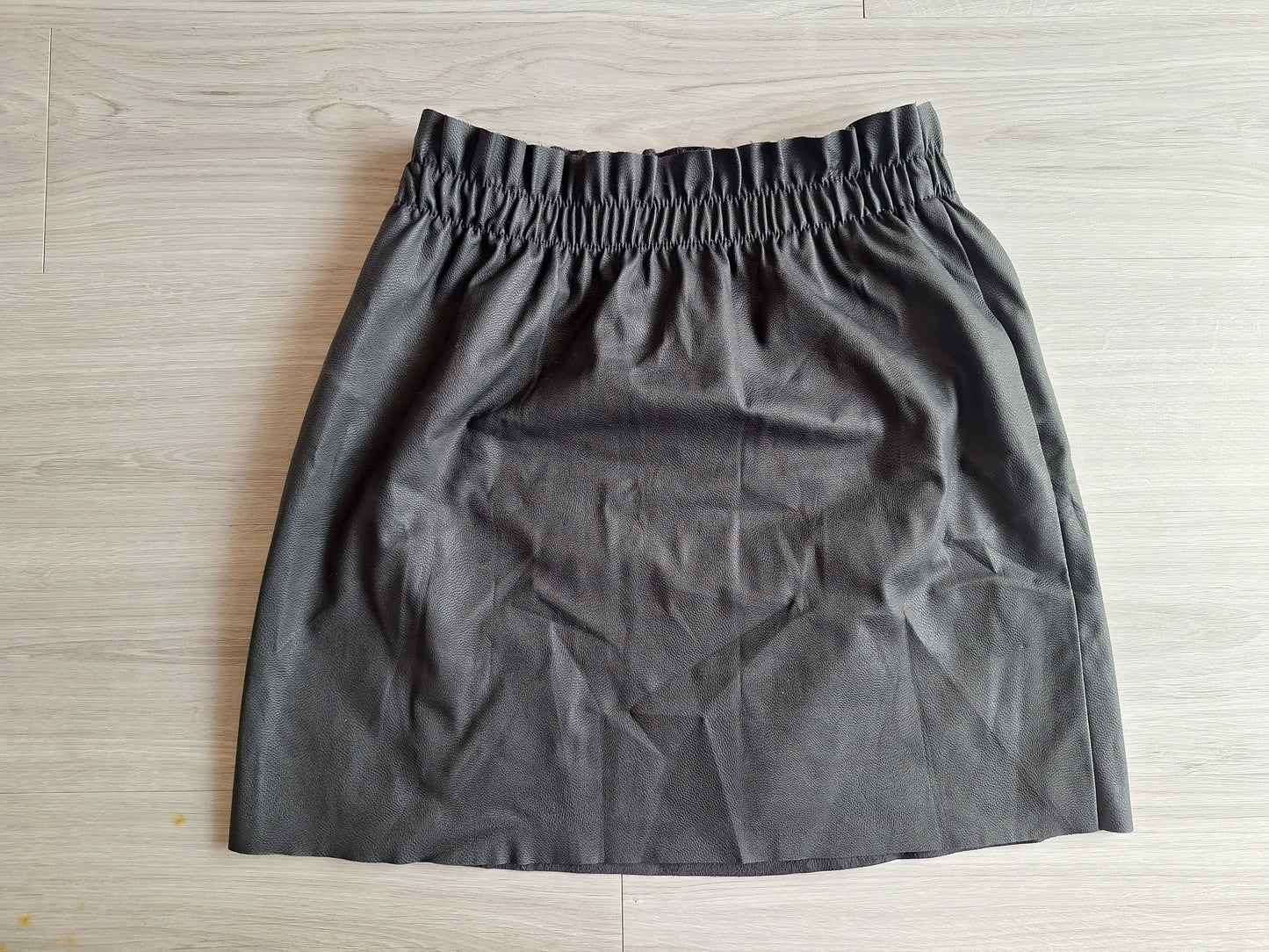 ONLY Kunstleder Minirock Paperbag 36