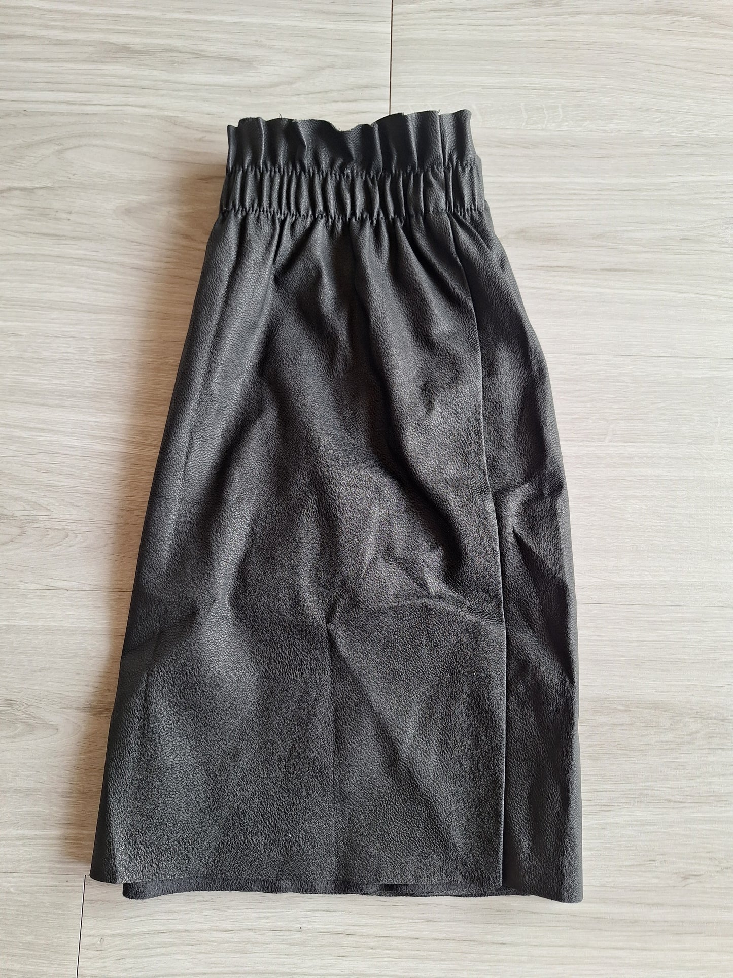 ONLY Kunstleder Minirock Paperbag 36