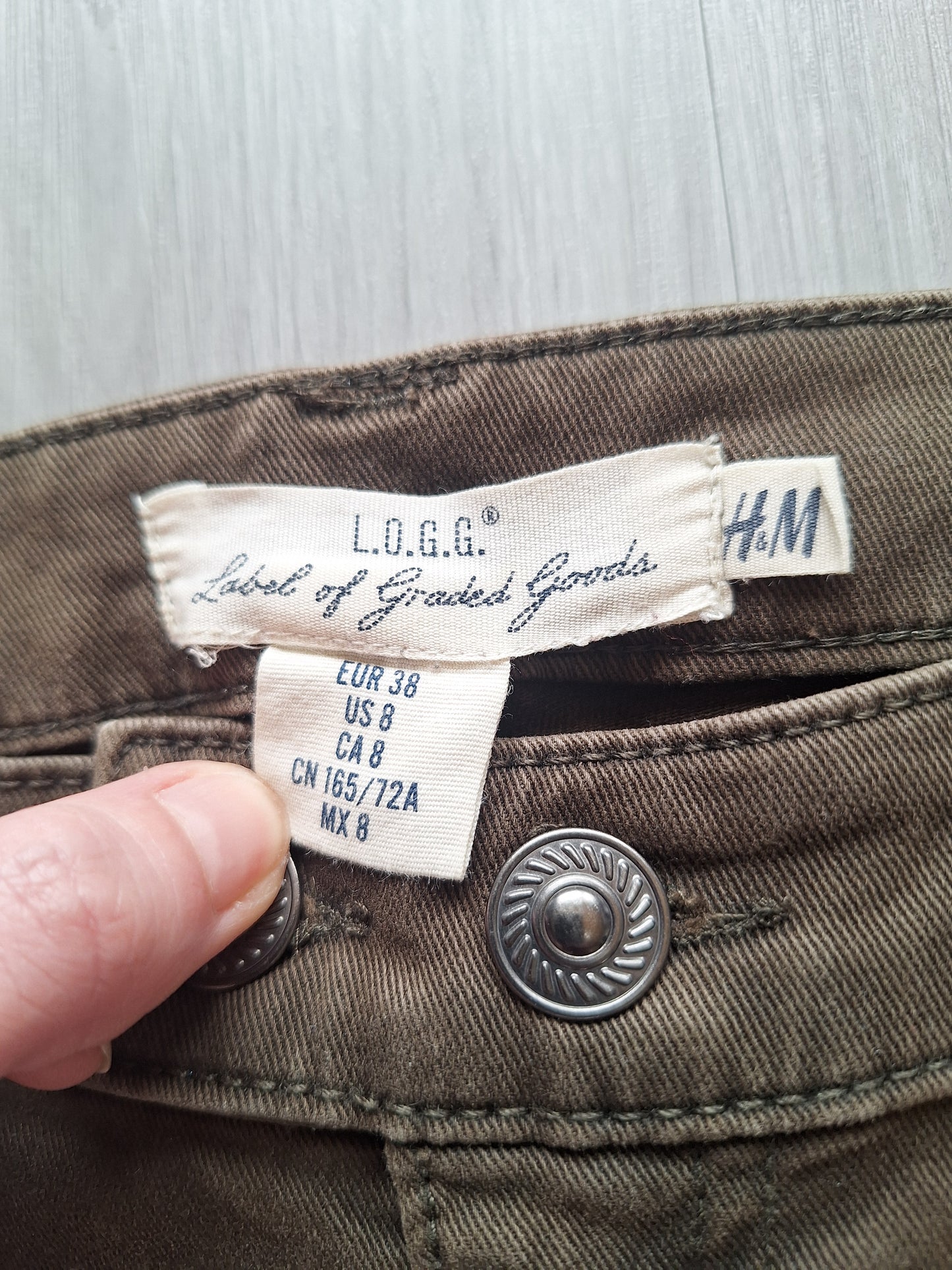 H&M L.O.G.G Bikerhose 38