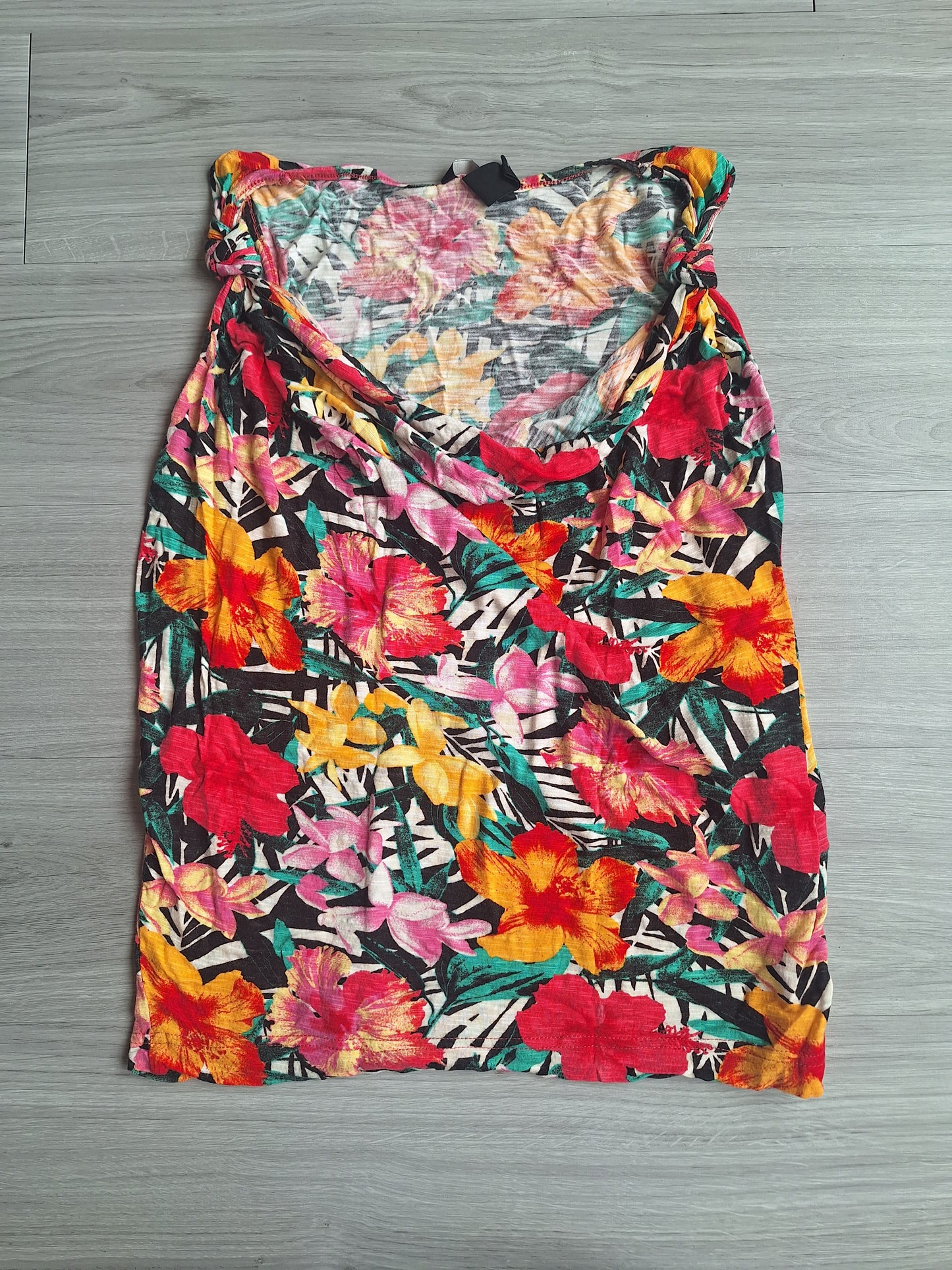H&M Tropical Wasserfalltop 36
