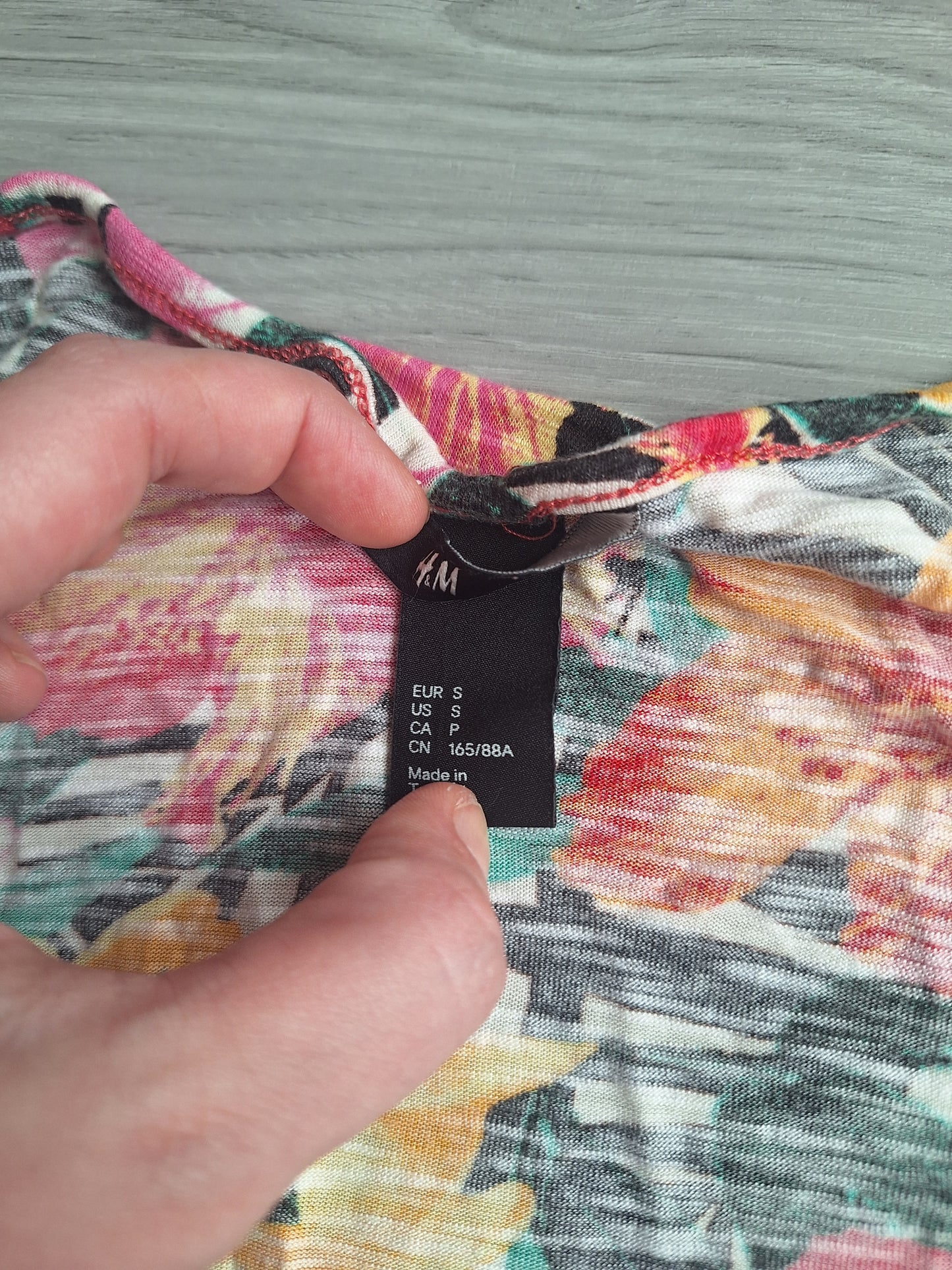 H&M Tropical Wasserfalltop 36