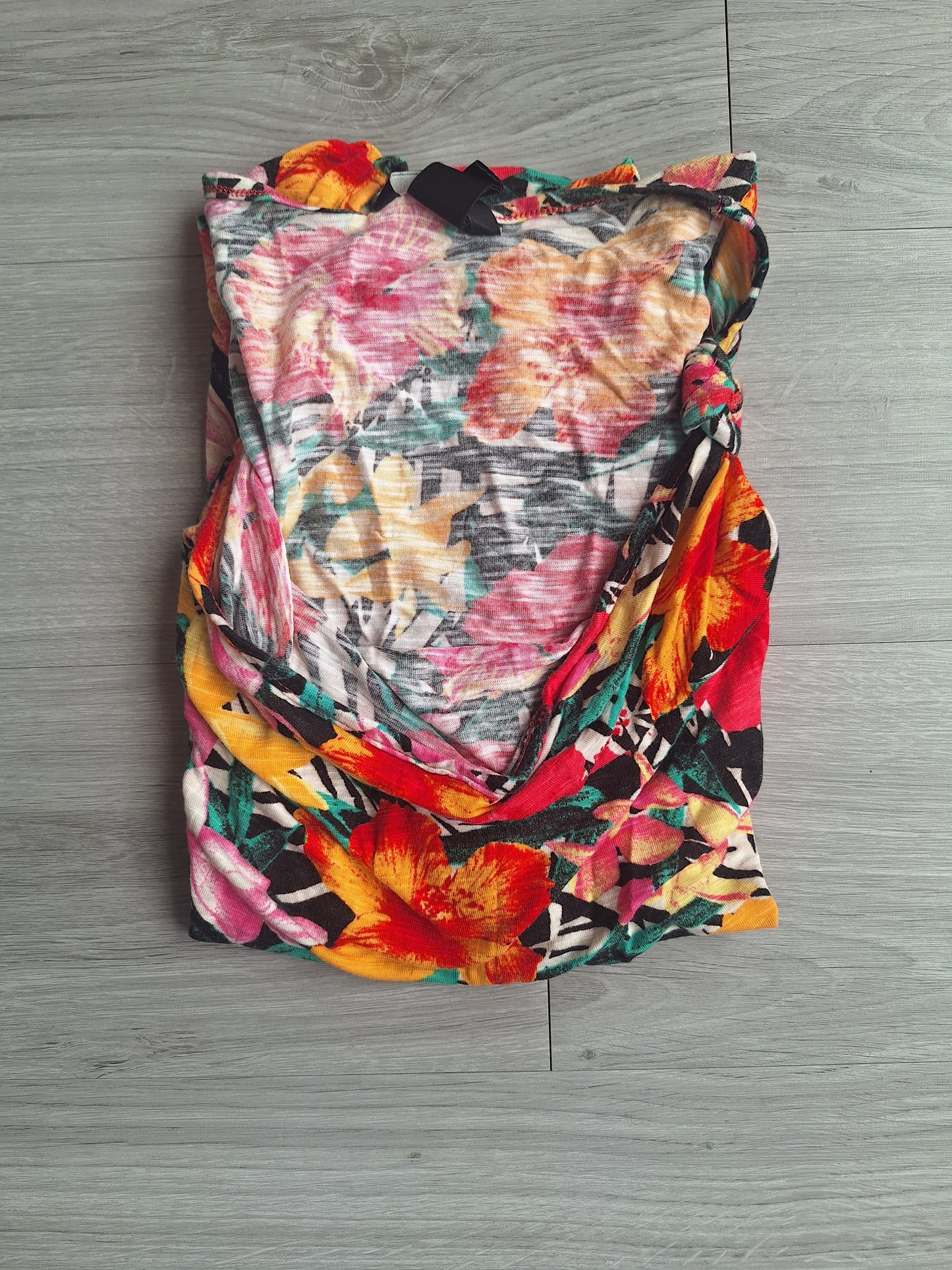 H&M Tropical Wasserfalltop 36