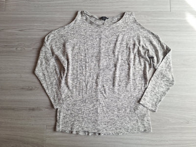 Amisu Cold Shoulder Langarmshirt 38