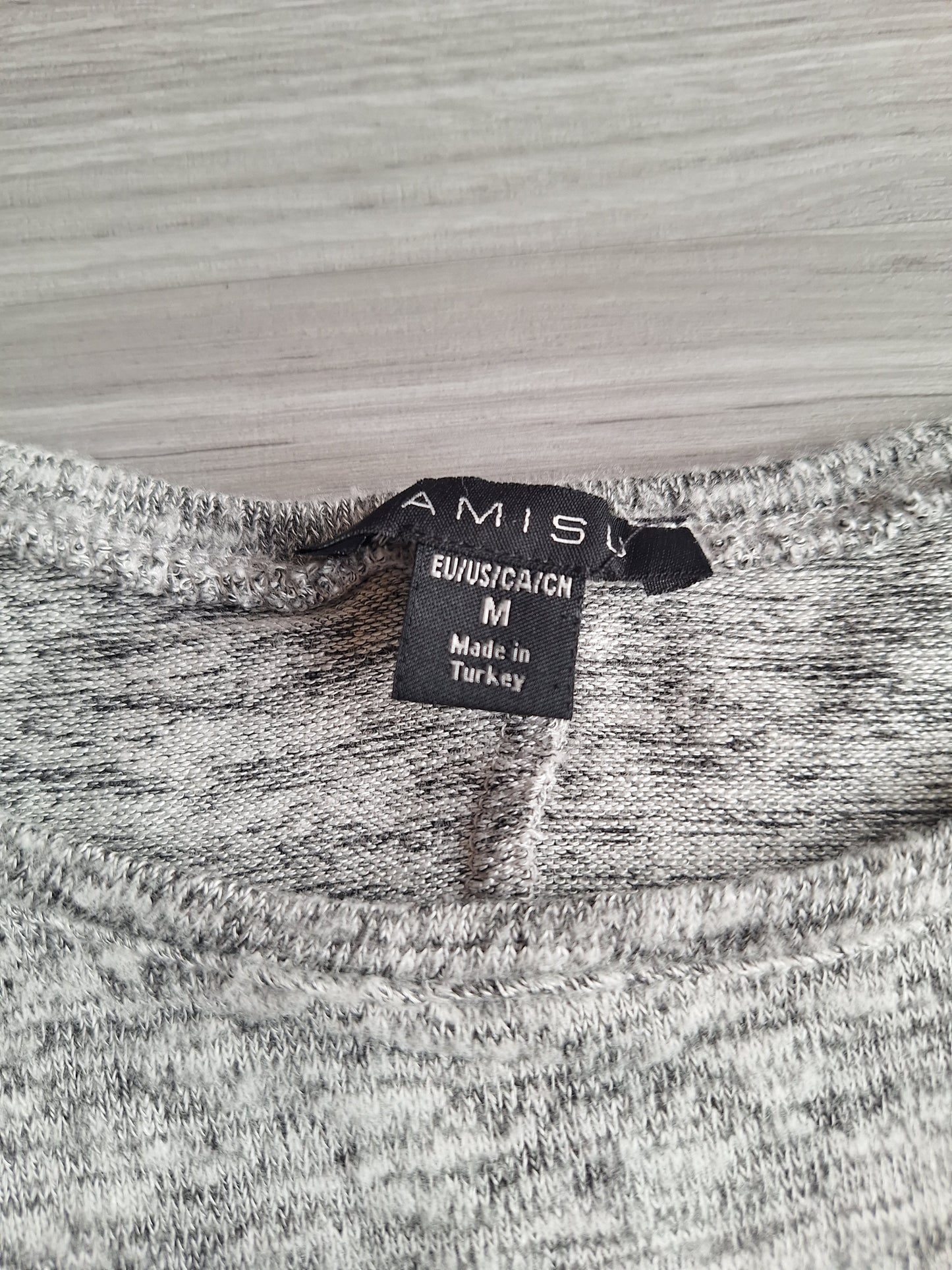 Amisu Cold Shoulder Langarmshirt 38