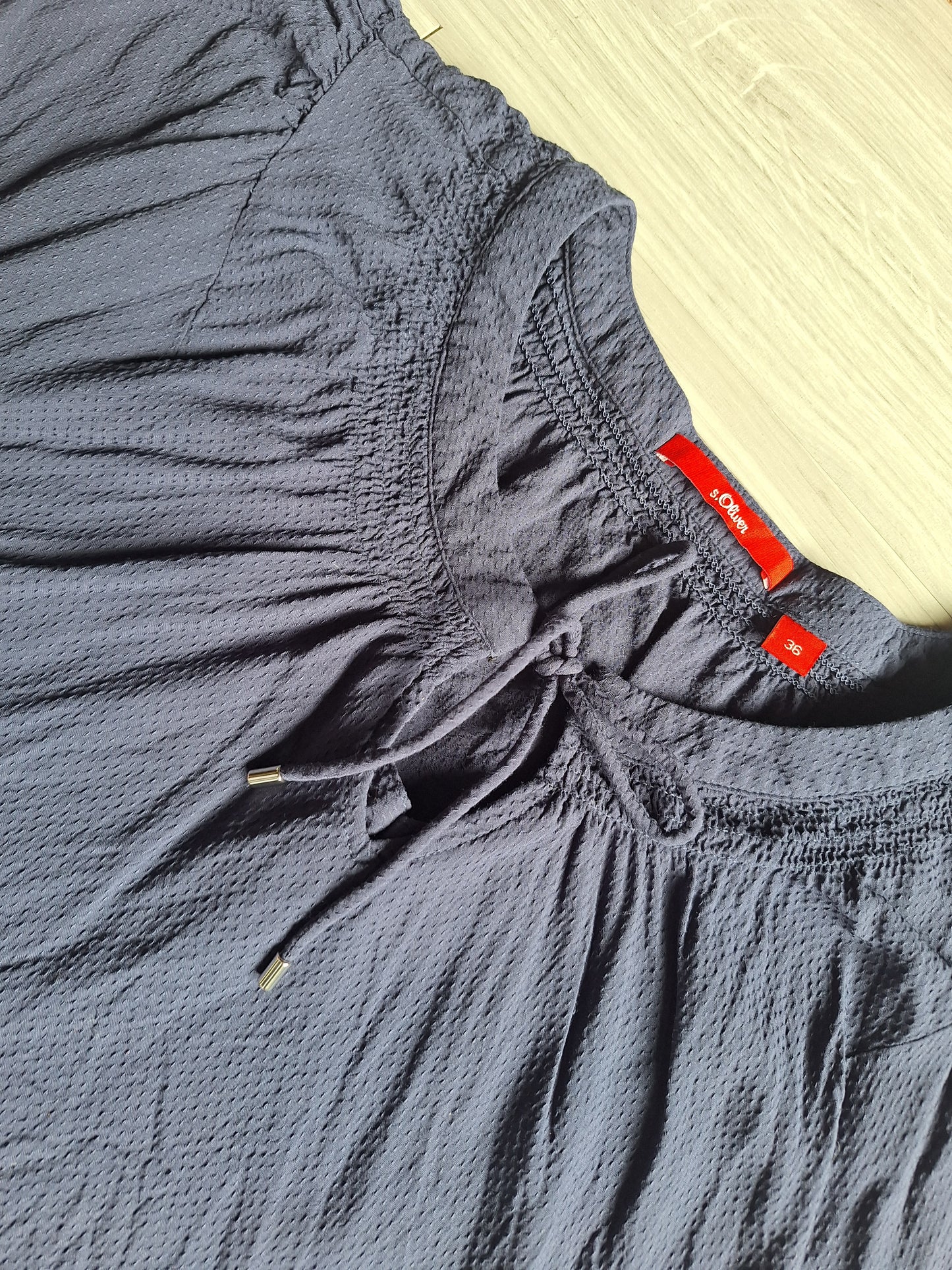 s.Oliver Blusenshirt Bindeband 36