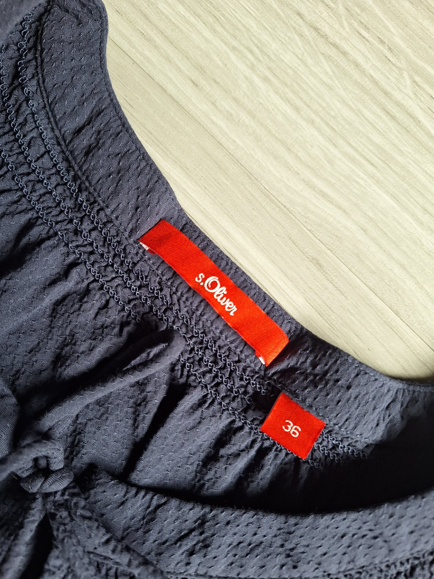 s.Oliver Blusenshirt Bindeband 36