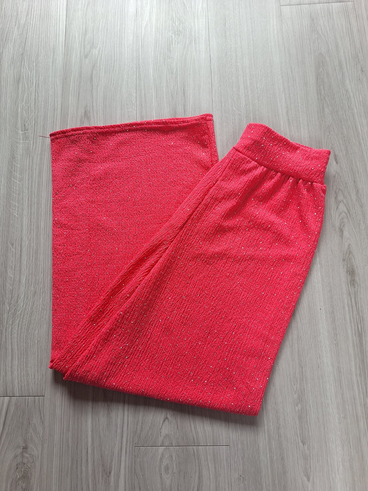 Glitzer Palazzohose  36