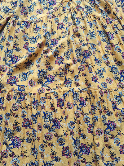 Zero Midikleid Blumenmuster 34