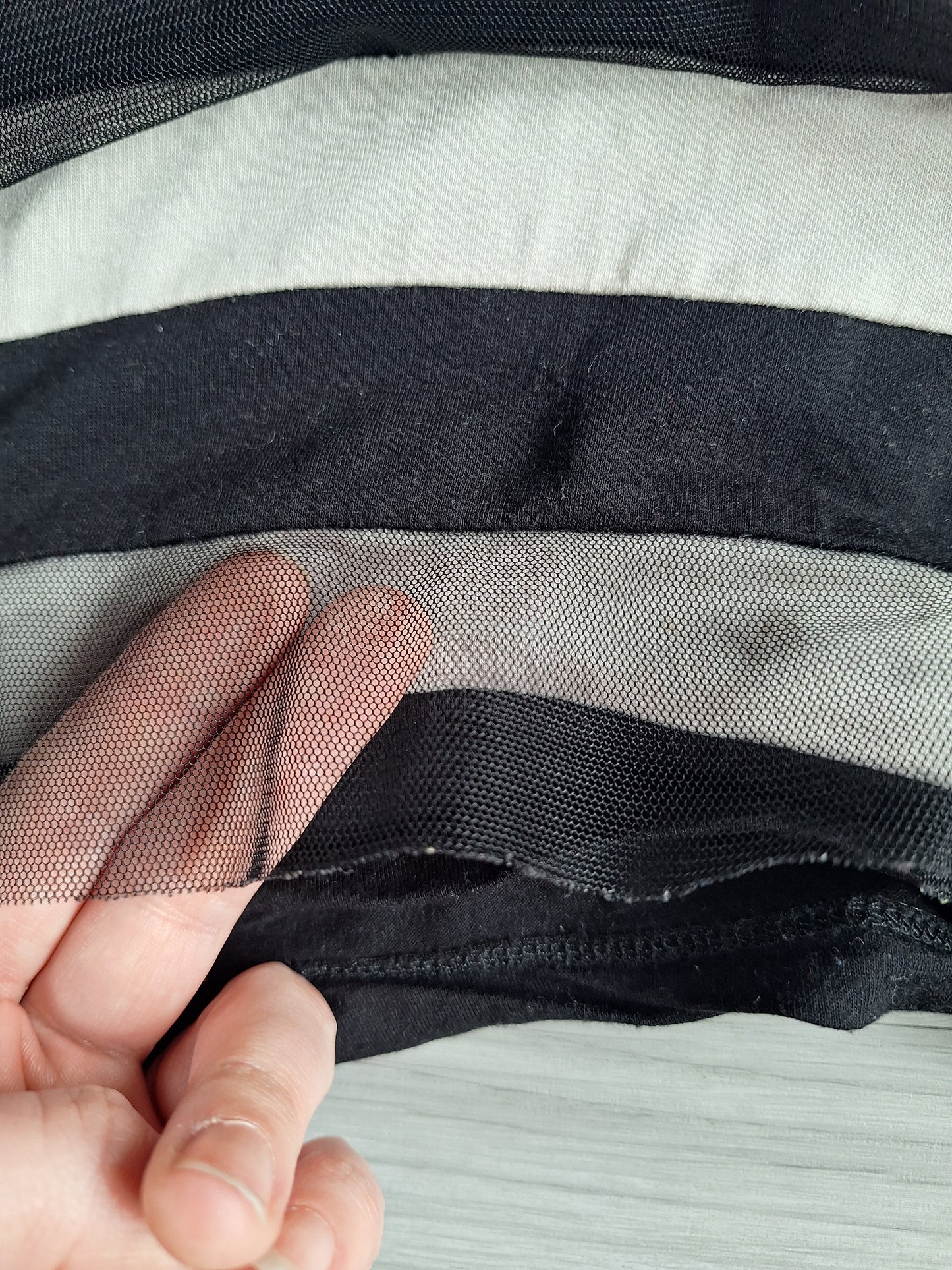 Orsay Meshshirt Streifen 36