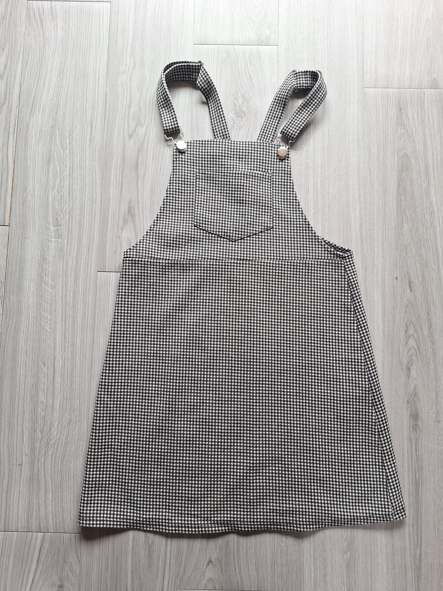 Clockhouse Latzkleid Hahnentritt 36