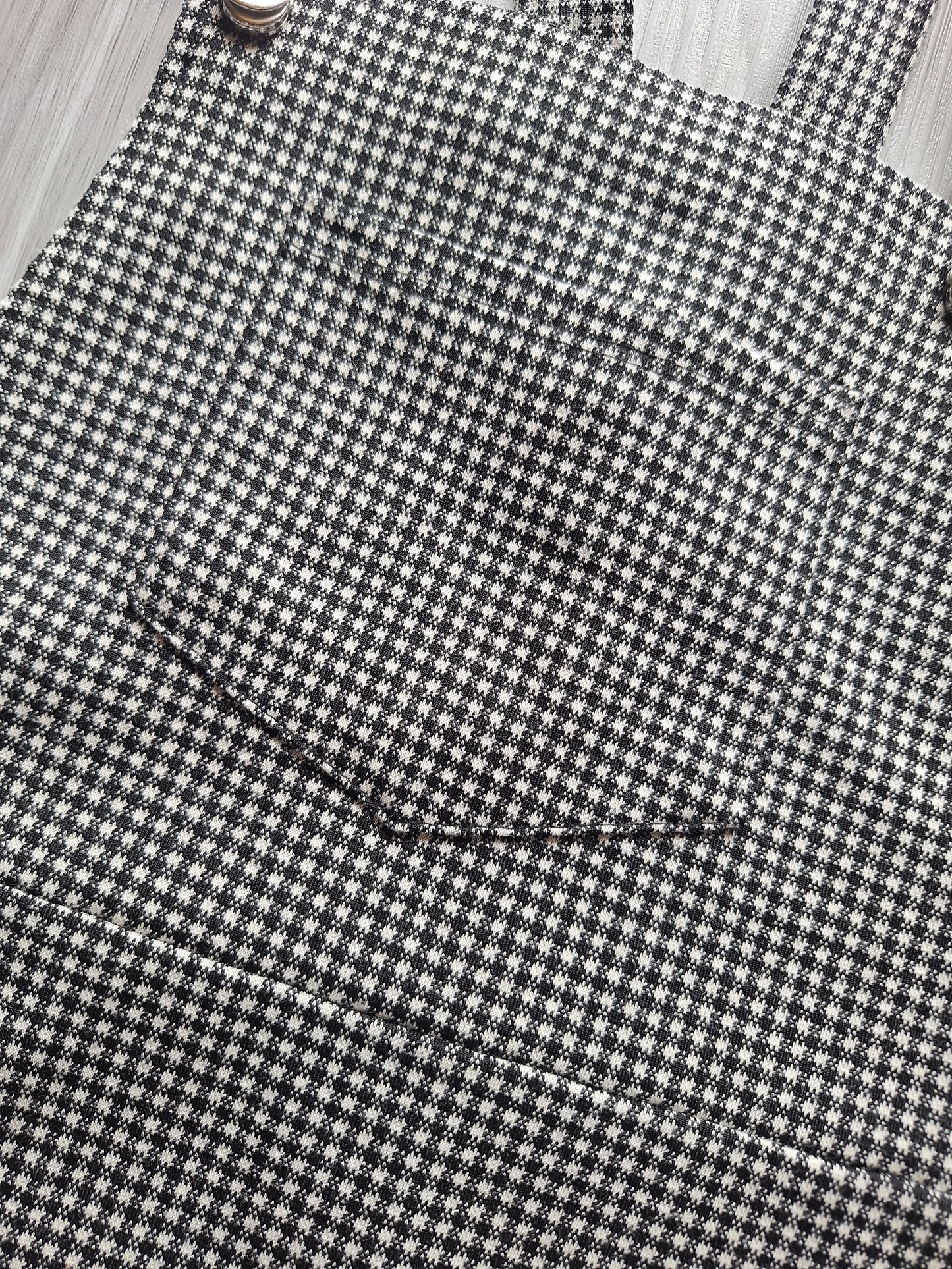 Clockhouse Latzkleid Hahnentritt 36