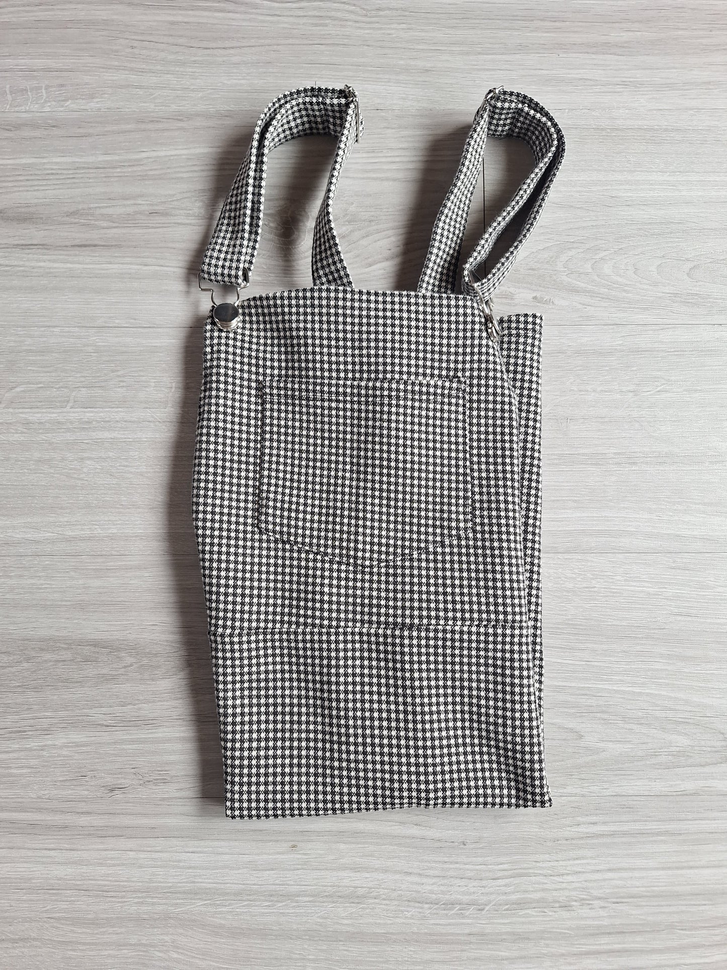 Clockhouse Latzkleid Hahnentritt 36