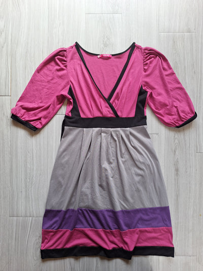 Topstudio Colorblock Kleid 36
