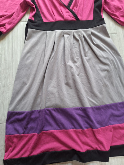 Topstudio Colorblock Kleid 36