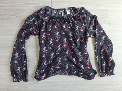 Up 2 Fashion Blusenshirt Blumenmuster 38