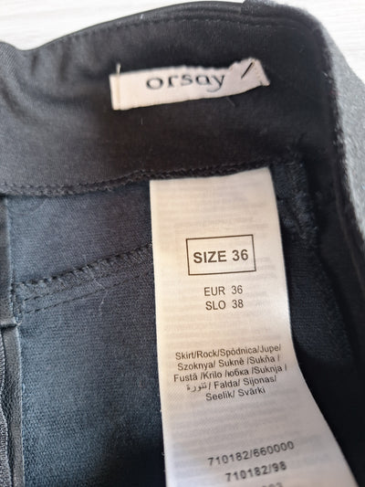 Orsay Bleistiftrock Kunstleder 36