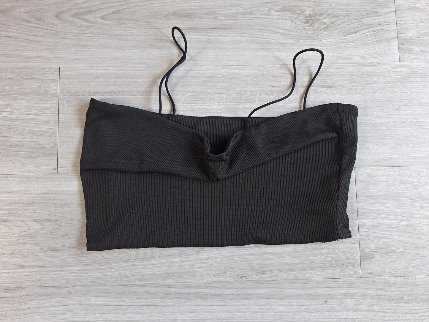 Shein Crop Top Rippstoff 40