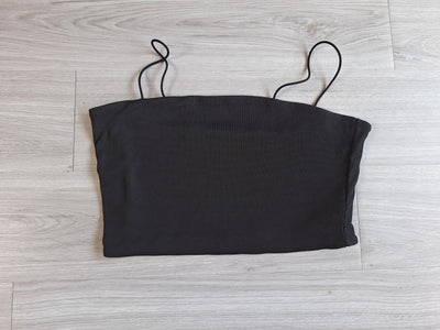 Shein Crop Top Rippstoff 40