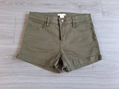 H&M High Waist Jeansshorts 34