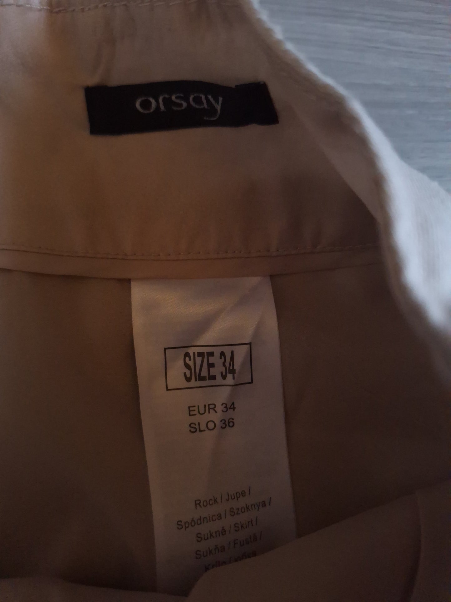 Orsay Bleistiftrock Schimmer 34