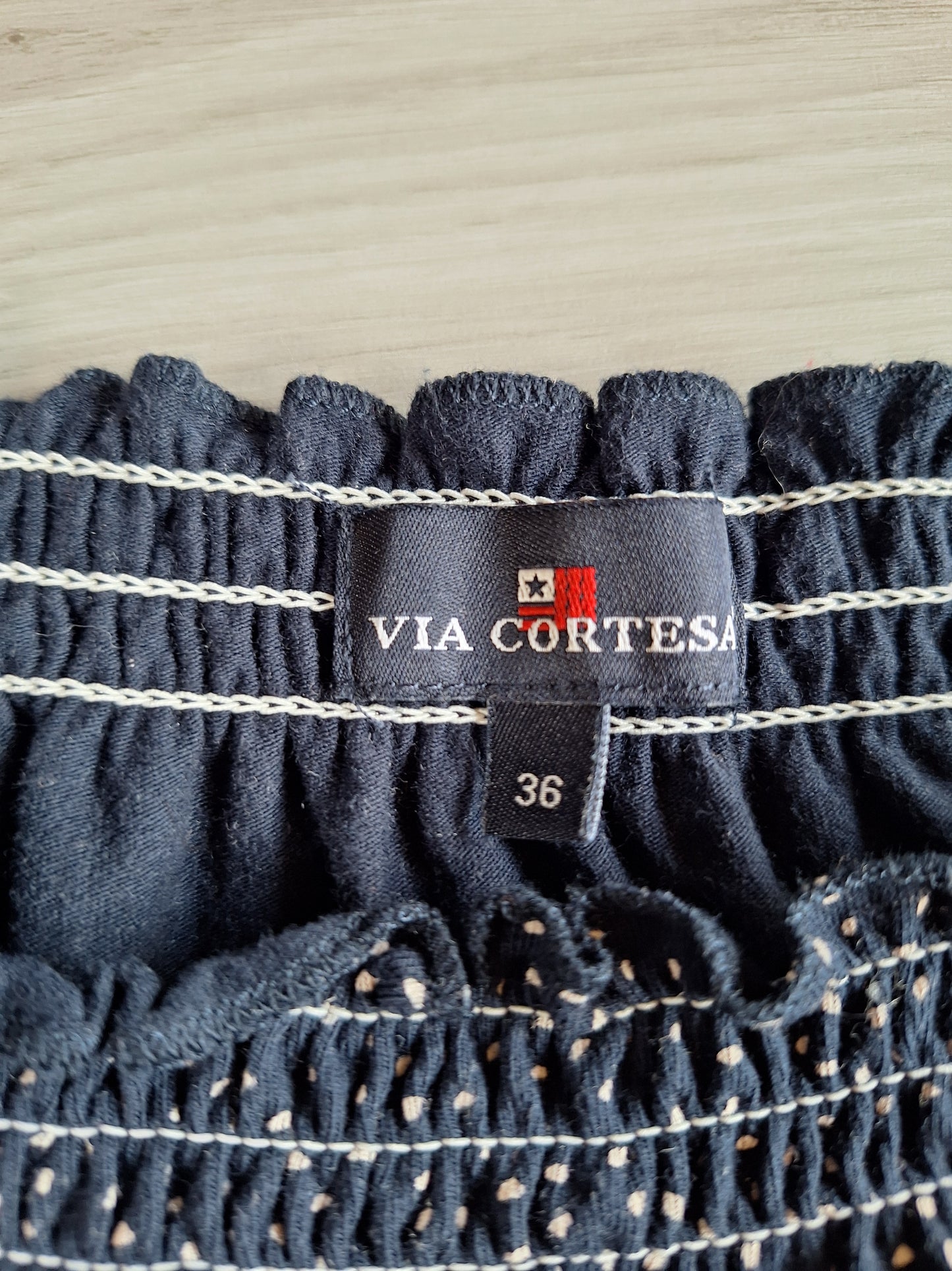 Via Cortesa Carmenbluse Punkte 36