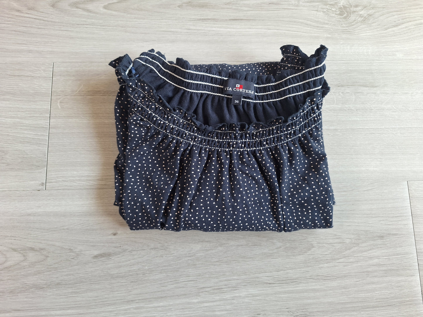 Via Cortesa Carmenbluse Punkte 36