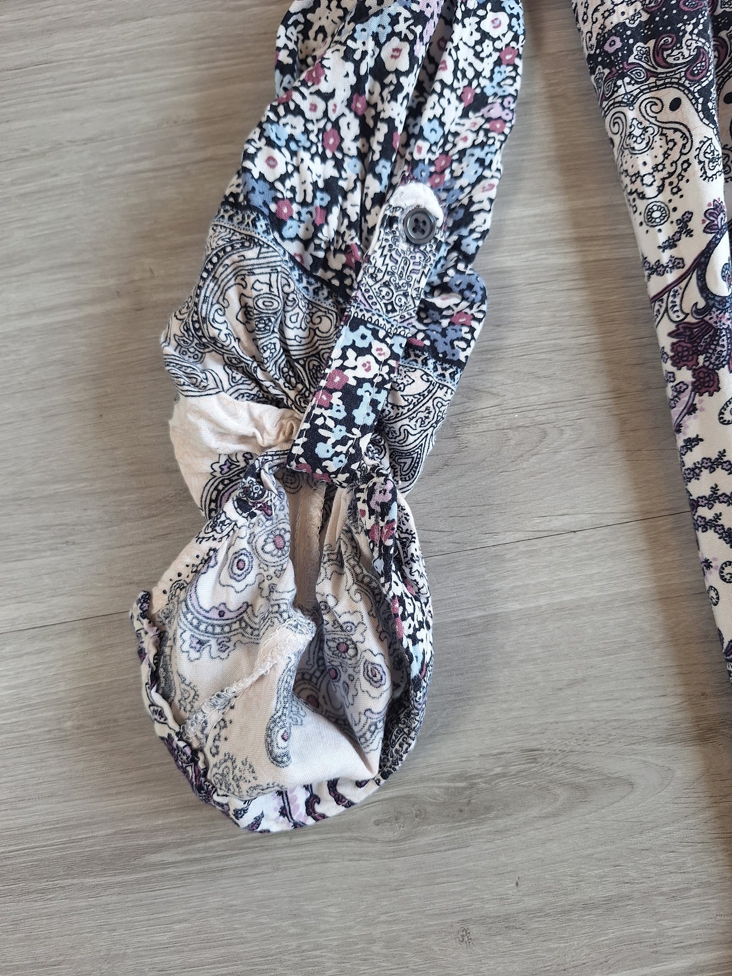 Janina Viskosebluse Paisley 38