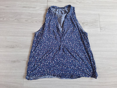Mango Blusentop Sternenmuster 34