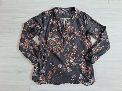 Zabione Oversize Bluse Blumenprint 36