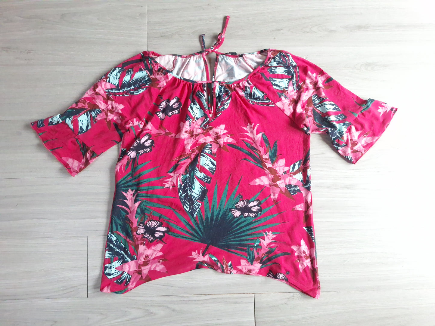 Comma Blusenshirt Tropical 42