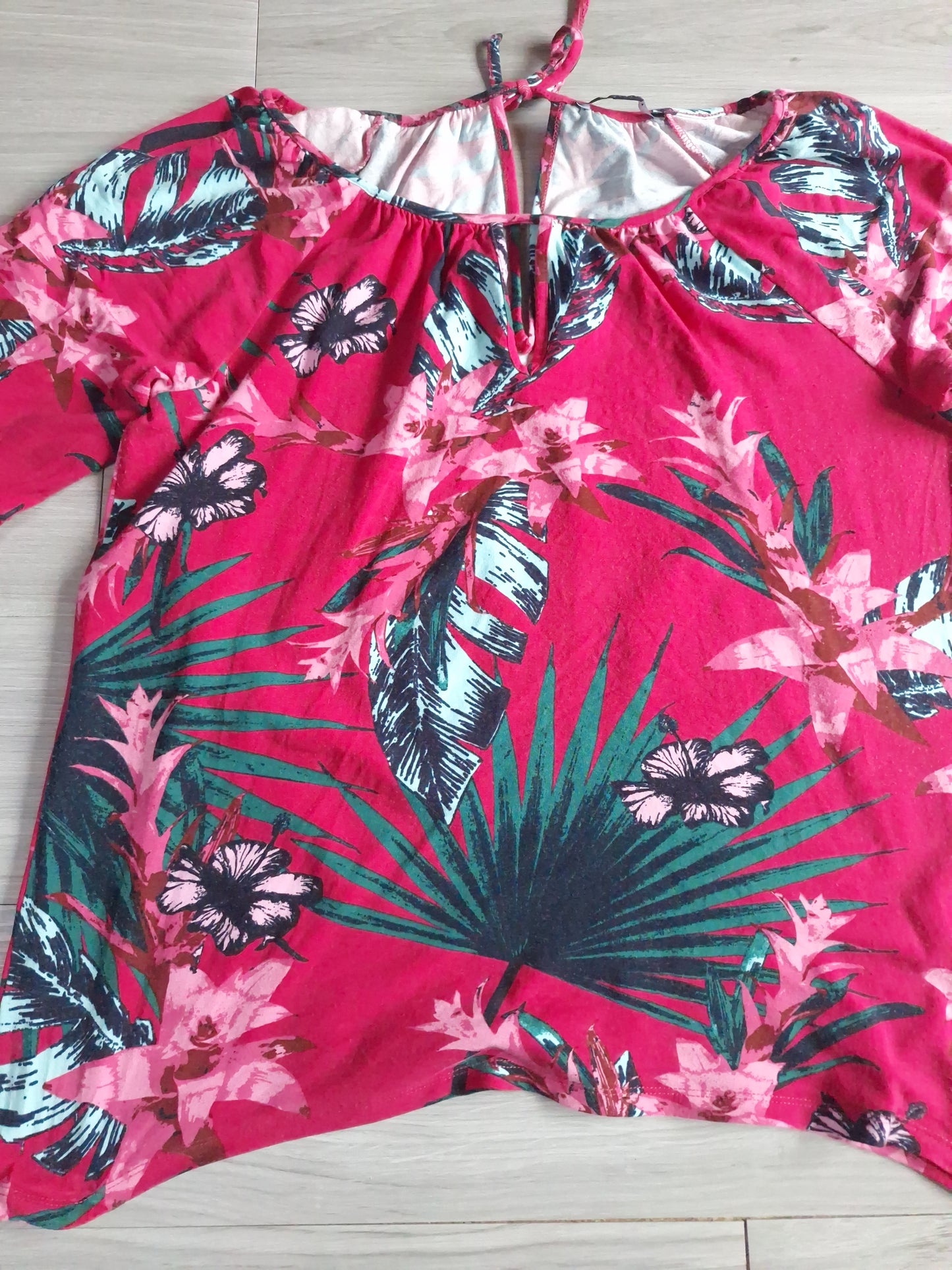 Comma Blusenshirt Tropical 42