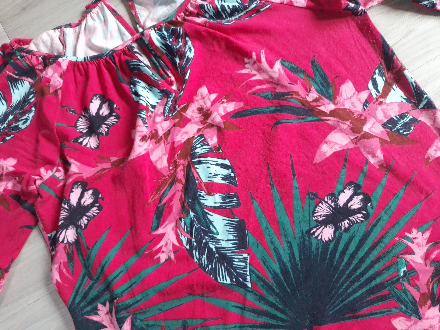 Comma Blusenshirt Tropical 42