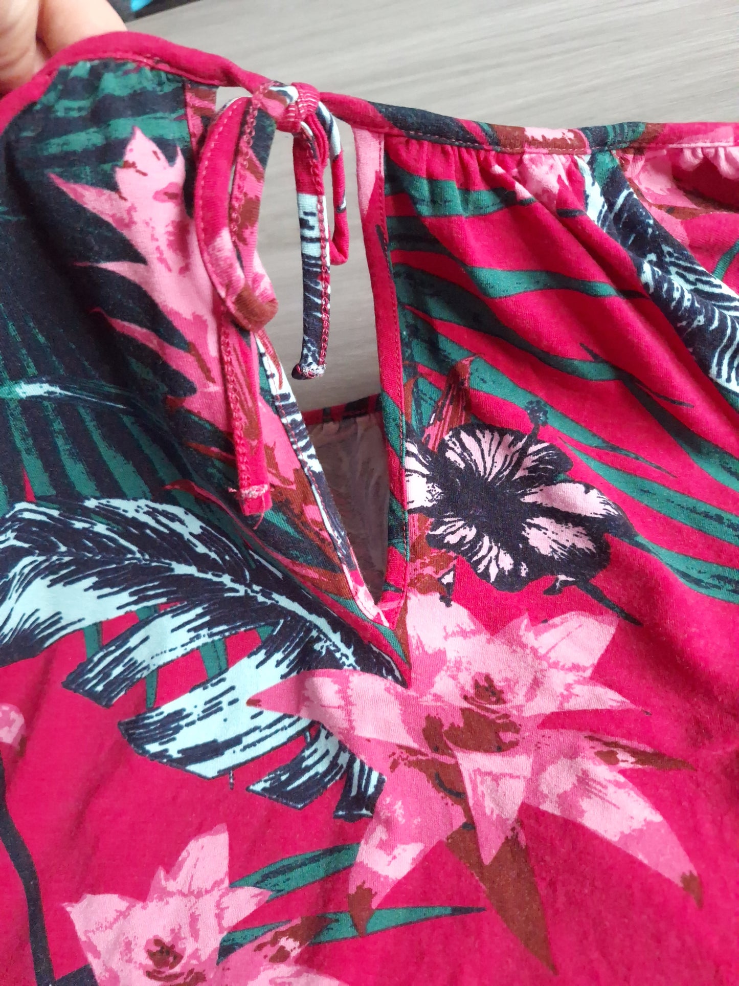 Comma Blusenshirt Tropical 42