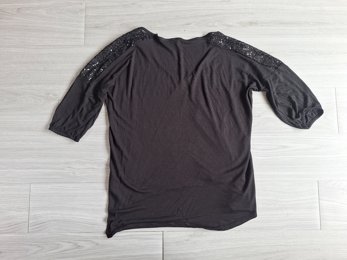 Ley Largo Langarmshirt Pailletten 42