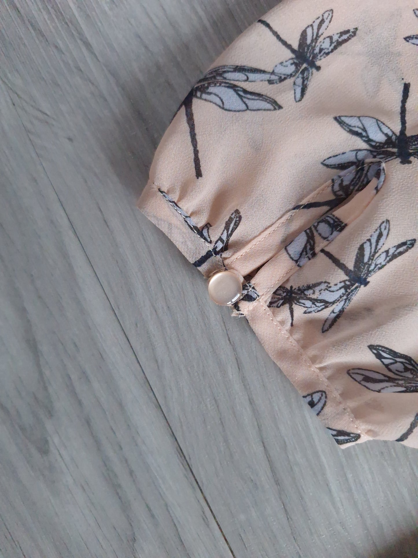 Next Chiffonbluse Libellenmuster 40