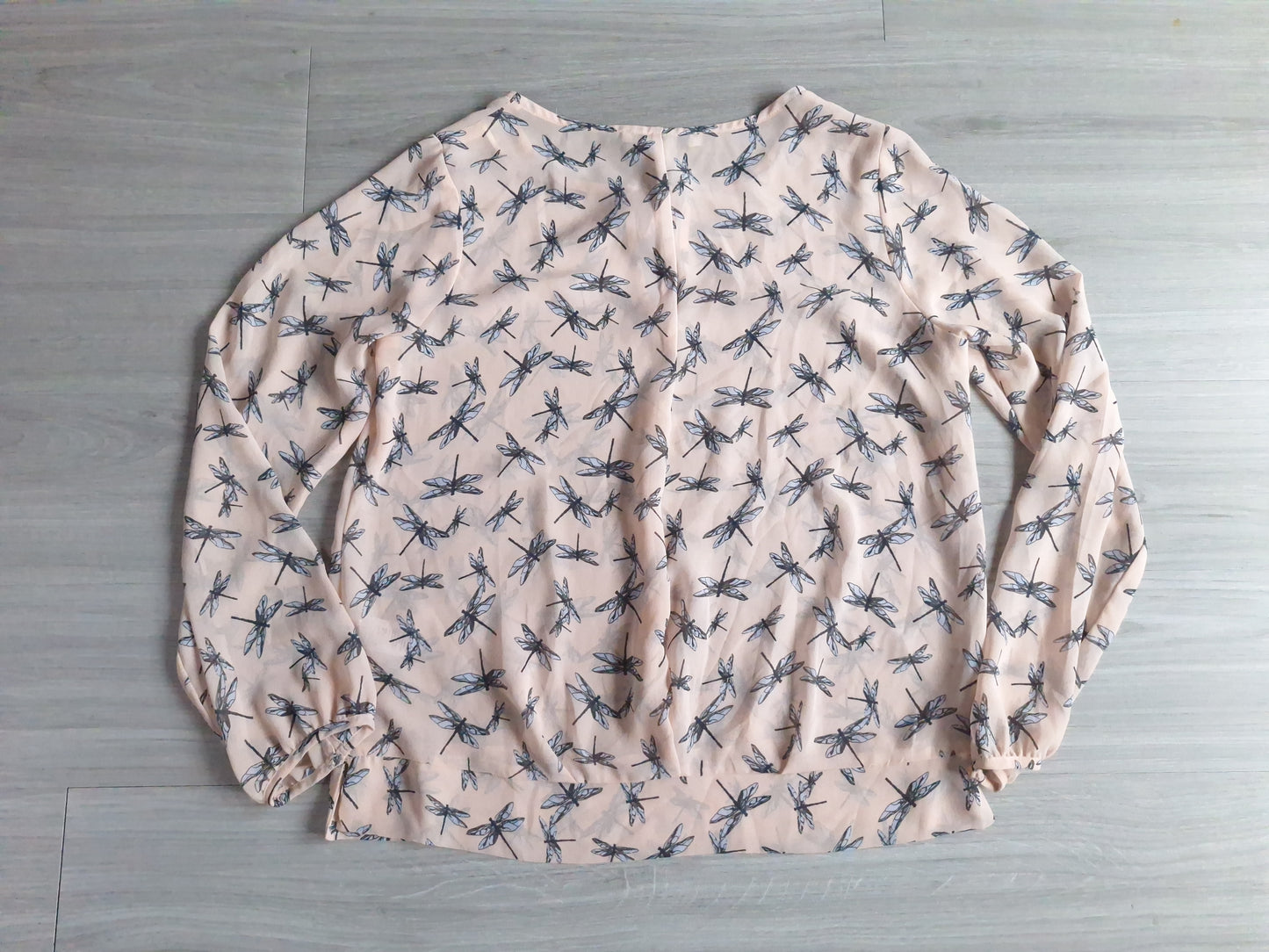 Next Chiffonbluse Libellenmuster 40