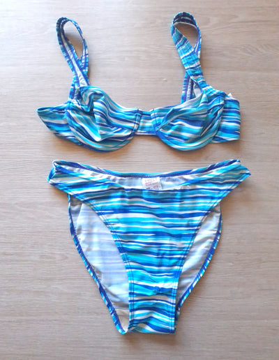 Etirel Bügelbikini Streifen 42