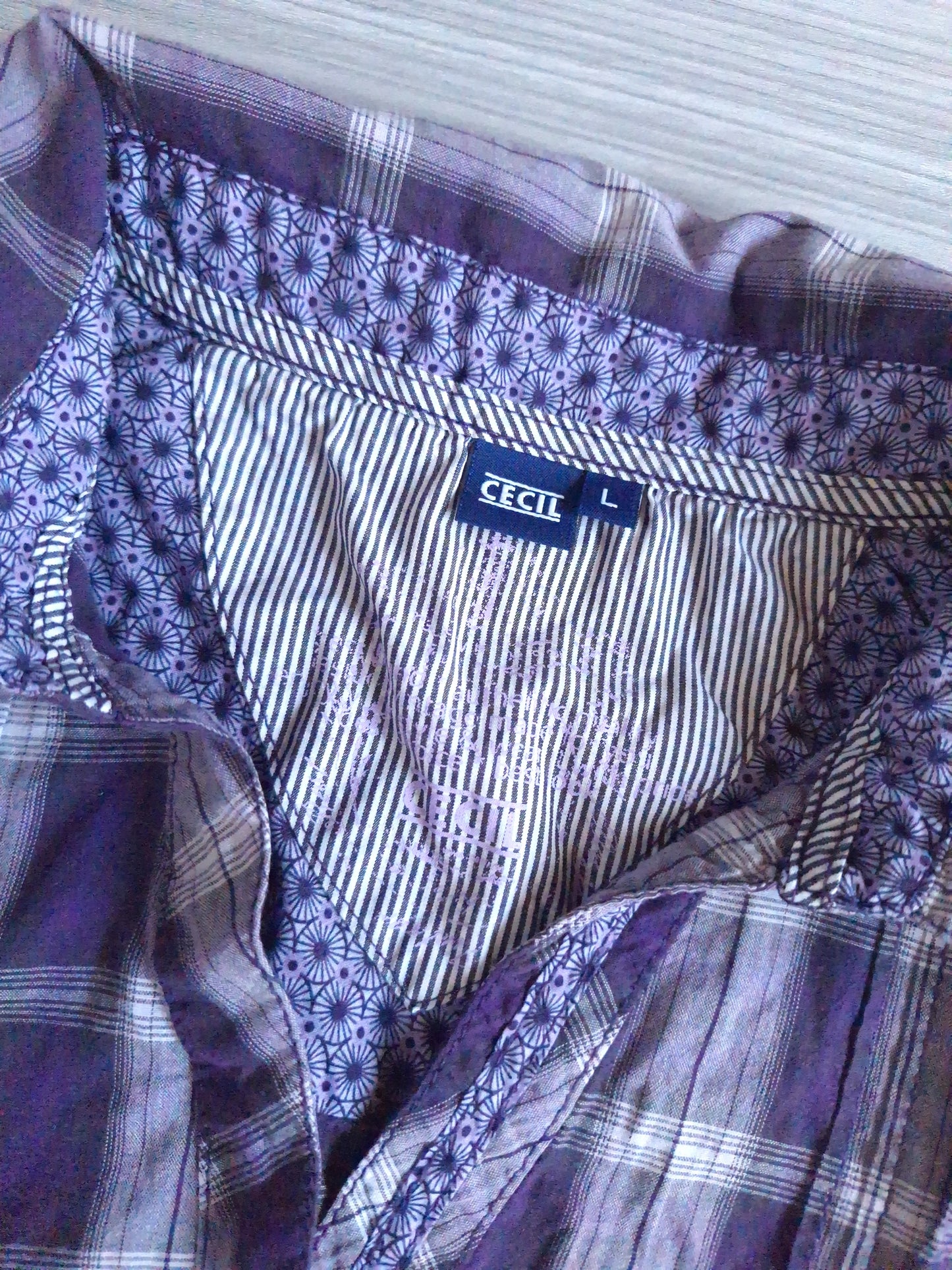 Cecil Karobluse Kurzarm 40