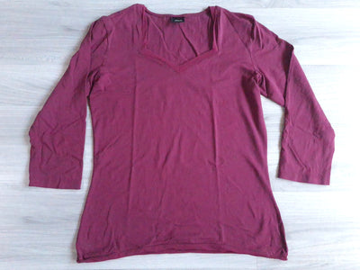 s.Oliver Langarmshirt V-Ausschnitt 38