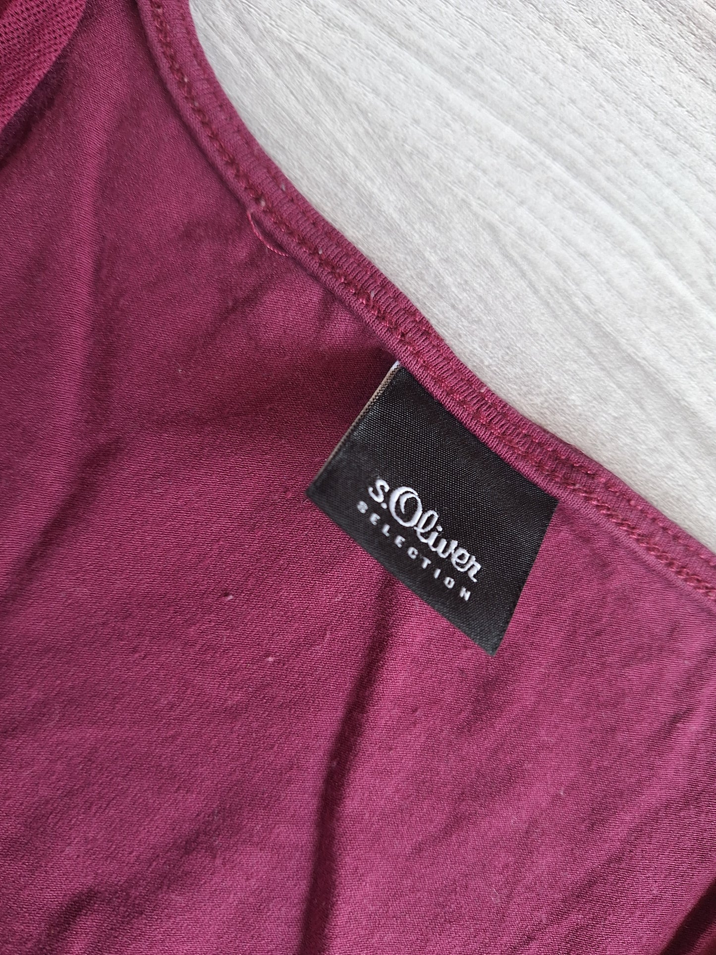 s.Oliver Langarmshirt V-Ausschnitt 38