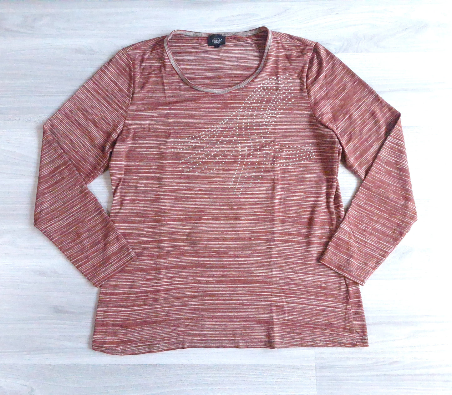 Bexleys Langarmshirt Strass 38