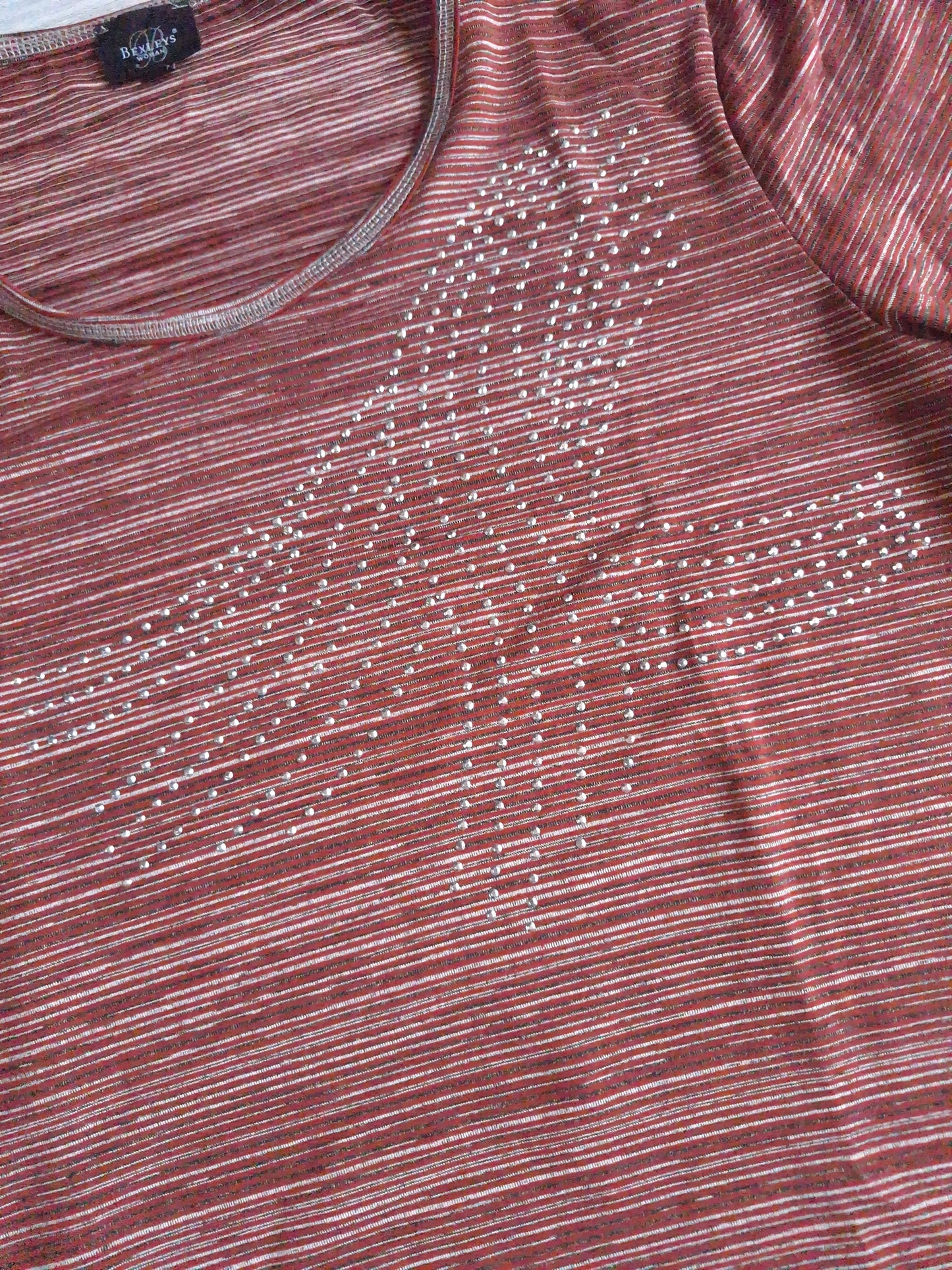 Bexleys Langarmshirt Strass 38