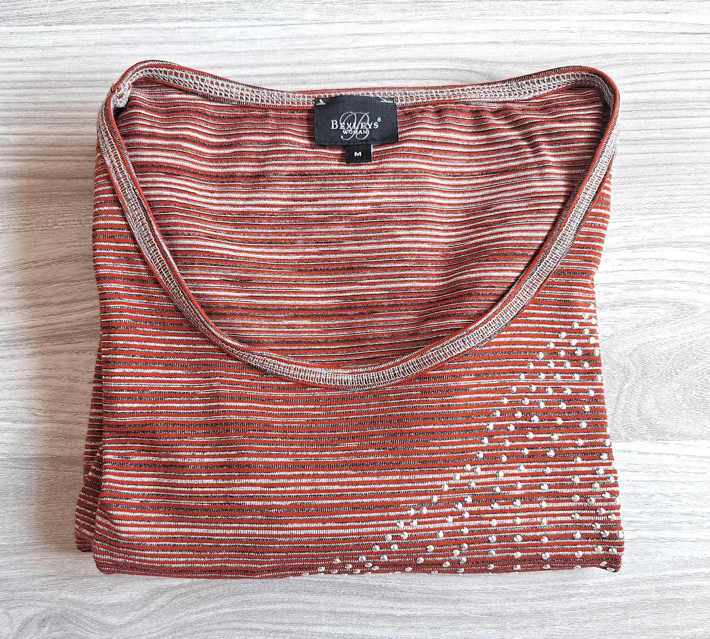 Bexleys Langarmshirt Strass 38