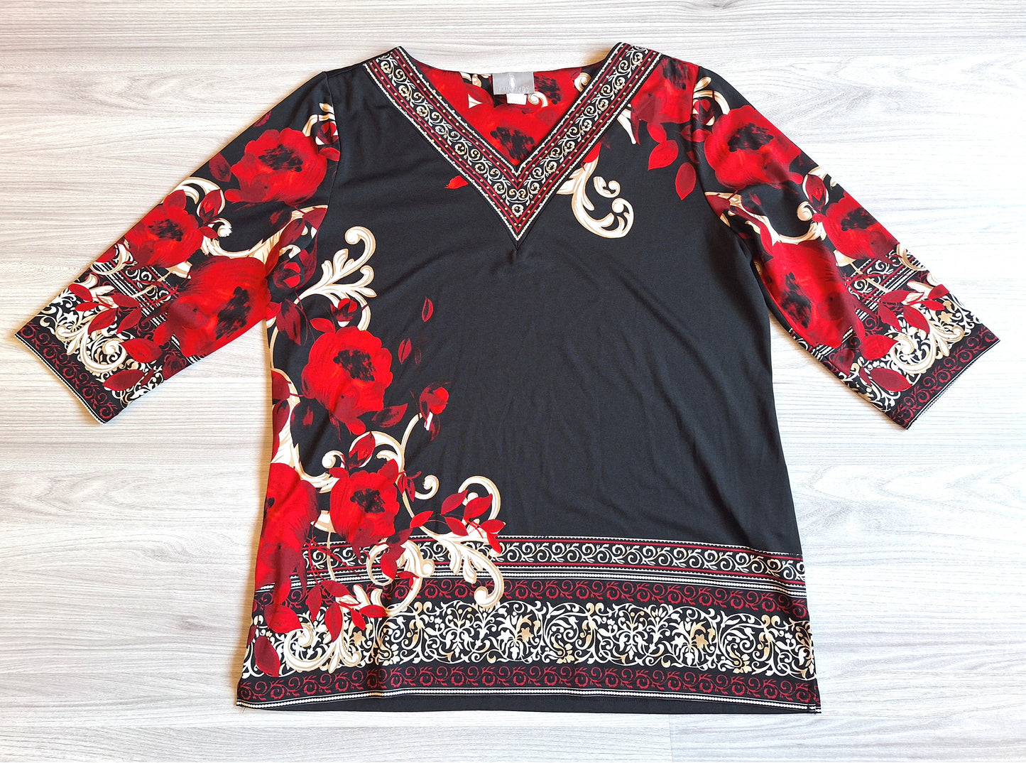Fair Lady Langarmshirt Ornament 44