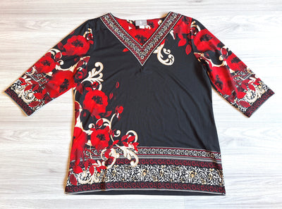 Fair Lady Langarmshirt Ornament 44
